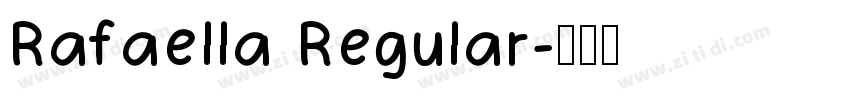 Rafaella Regular字体转换